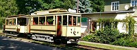 Historische Straßenbahn in Woltersdorf